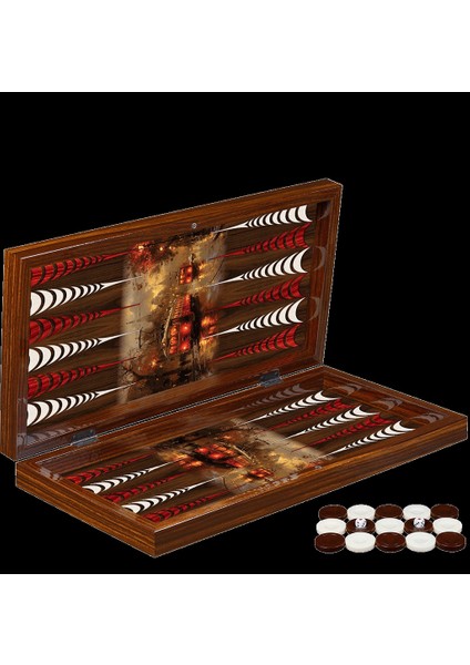 Artwork Trendy Tramvay Tasarımı Tavla