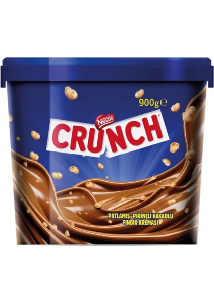 Crunch Patlamış Pirinçli Kakaolu Fındık Kreması 900GR