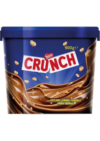 Crunch Patlamış Pirinçli Kakaolu Fındık Kreması 900GR fiyatları