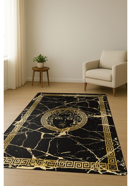 Modern Desenli Dijital Baskı Kaymaz Taban Halı H0850 fiyatları