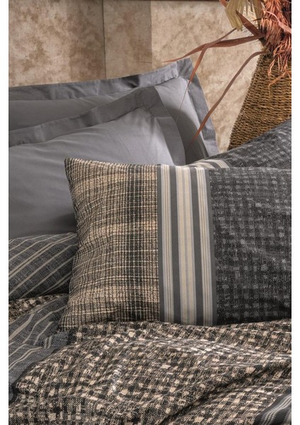 Toprak Çift Kişilik Nev Takımı Timbre Antrasit