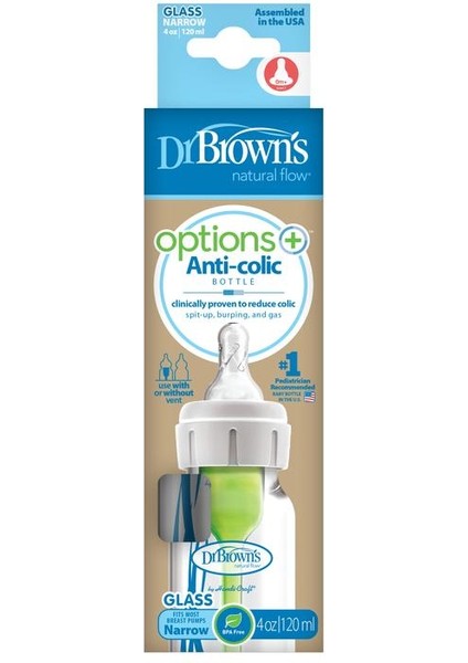 Cam Dar Ağız Biberon Antikolik 120 ml fiyatları