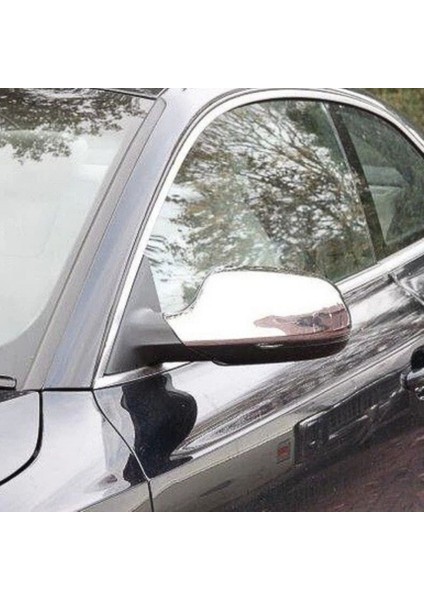 Audi A4 B8 Makyajlı Kasa Ayna Kapağı Krom Nikelaj (2010-2015) Için Özel Ürün (2 Parça Paslanmaz Çelik) modelleri