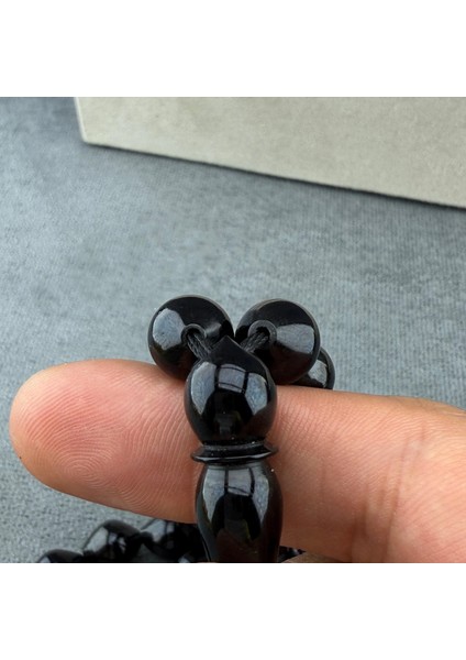 Büyük Usta Mustafa Bülbül Özel Kemane Işçilikli 50 Yıllık Has Oltu Taşı Tespih fiyatları