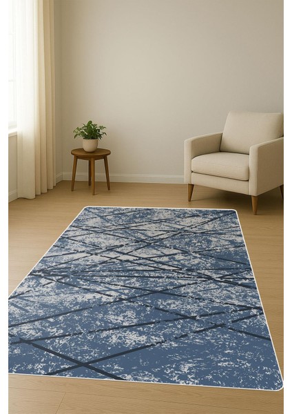 Modern Desenli Dijital Baskı Kaymaz Taban Halı H0293 fiyatları