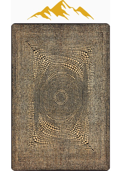 Modern Desenli Dijital Baskı Kaymaz Taban Halı H1119 modelleri