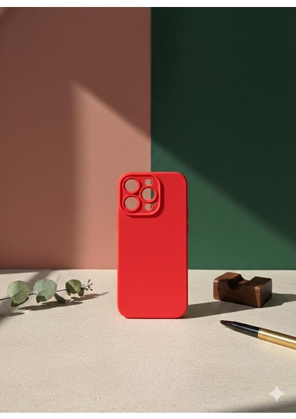 Iphone 14 Pro Kılıf Kadife Lansman Soft Yumuşak Silikon Kamera Korumalı Kapak Mat His