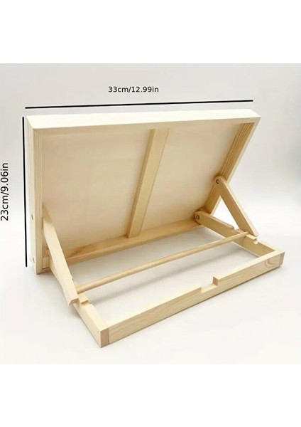 Ayarlanabilir Masaüstü Şövale 23X33CM Akrilik Guaj Yağlı Sulu Boya Eğimli Yazma Çizim Resim Tahtası fiyatları