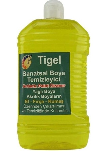 Tigel Sanatsal Boya ve Fırça Temizleyici 1000ML