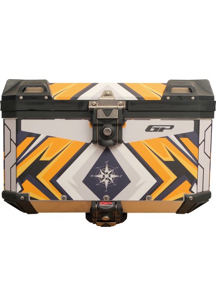 DSN07 45 Lt Alüminyum Motosiklet çanta Uyumlu Sticker fiyatları