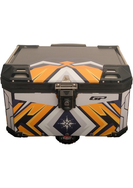 DSN07 45 Lt Alüminyum Motosiklet çanta Uyumlu Sticker modelleri