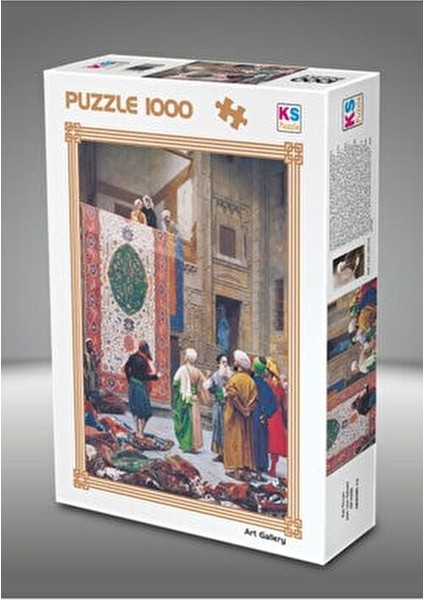 Ks Puzzle 11088 Puzzle 1000/CARPET Market Jean Puzzle 1000 Parça K1453589272