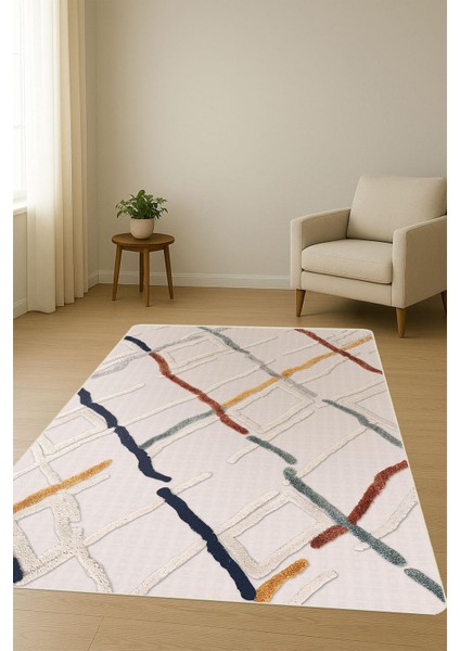 Parlak Kadife Kumaş Dijital Baskı Modern Desenli Dot Kaymaz Tabanlı Halı H1074 fiyatları