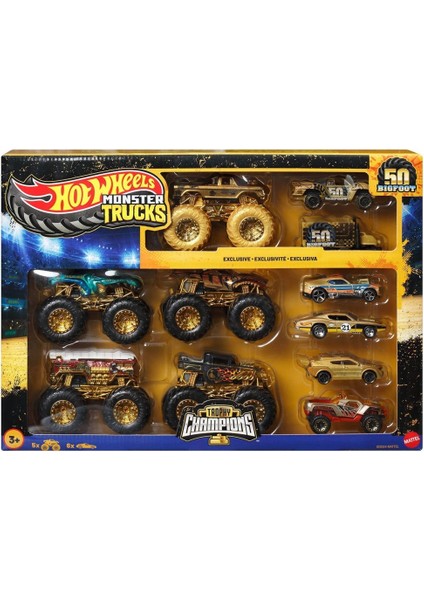 JDW07 Nessiworld Trucks Bigfoot Trophy Şampiyonları Araba ve Kamyon Çokl
