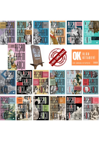 Türk Zaferleri - Haşmetli Yosmalar -Kösem Sultan -Erkek Kızlar /19 Kitap - Reşad Ekrem Koçu