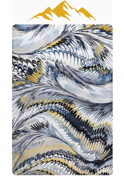 Modern Desenli Dijital Baskı Kaymaz Taban Halı H0220 modelleri