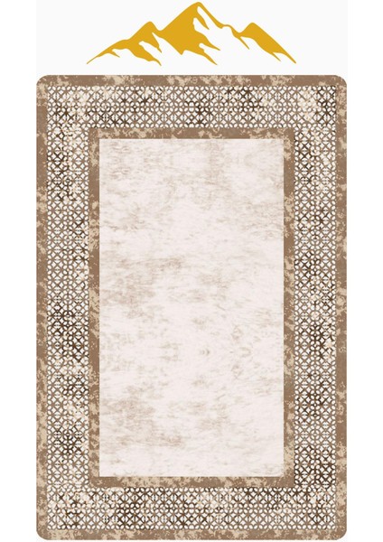 Modern Desenli Dijital Baskı Kaymaz Taban Halı H0265 modelleri