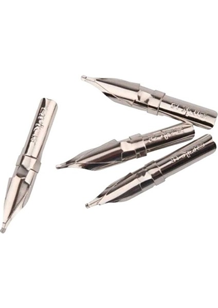 Profesyonel Divit Ucu Kesik ve Yuvarlak Uç Karışık 6'lı Set