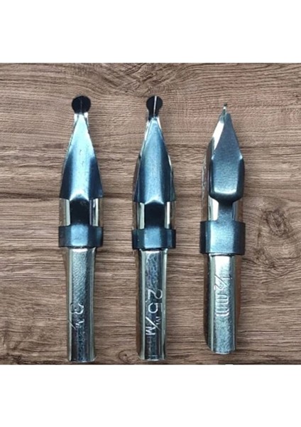 Profesyonel Divit Ucu Kesik ve Yuvarlak Uç Karışık 6'lı Set fiyatları