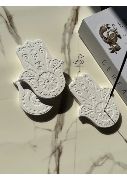 Dekoratif Fatıma’nın Eli Şans ve Koruma Tütsülük 2’li indirimleri