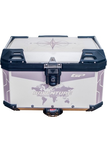 DSN02 45 Lt Alüminyum Motosiklet çanta Uyumlu Sticker modelleri