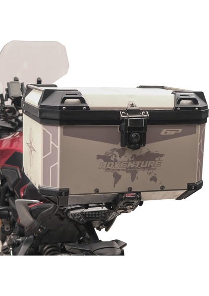 DSN02 45 Lt Alüminyum Motosiklet çanta Uyumlu Sticker indirimleri