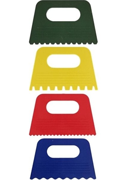 Doku Tarağı 4 Parça Plastik