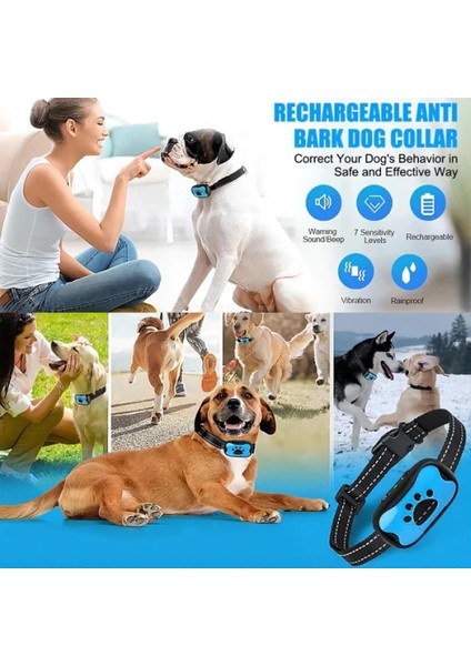 Köpek Havlama Tasması Şarjlı Köpek Eğitim Tasması– Ses ve Titreşimli Şoksuz Eğitim Cihazı modelleri