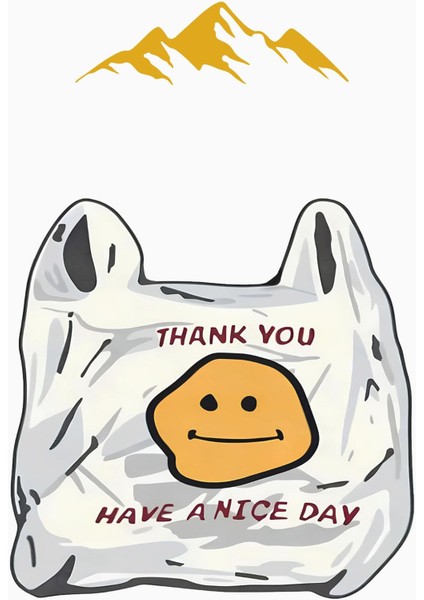 Emojili Poşet Lazer Kesim Dijital Baskı Kaymaz Taban Halı H1020 modelleri