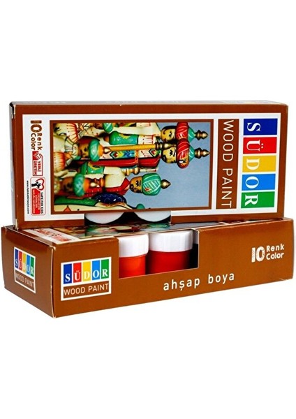 Ahşap Boya Seti 10 Renkli 20ML Tüp Wood Paint Dolap Sehpa Kapı Masa Boyama modelleri