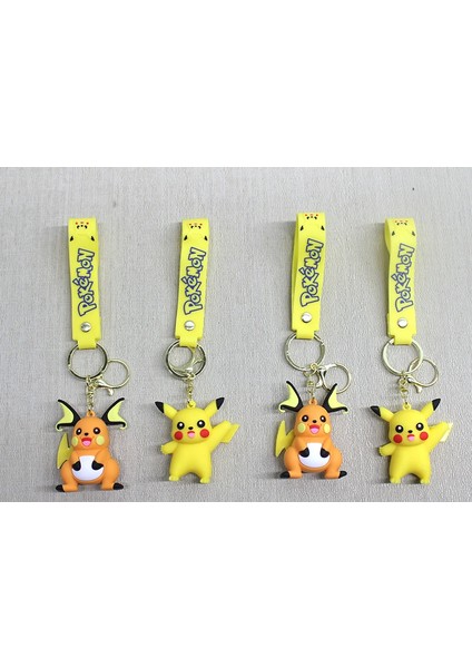 Pikachu Silikon Anahtarlık LIV652