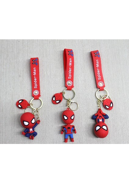 Spiderman Silikon Anahtarlık LIV663