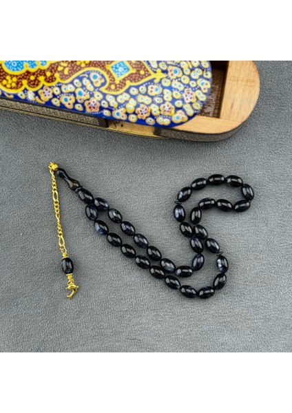 Altın Püskül Sıkma Kehribar