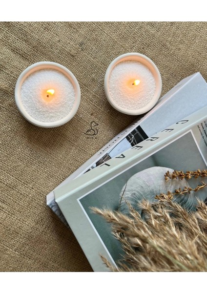 Asimetrik Mini Dekoratif Kase/mumluk 2’li 9-5 cm modelleri