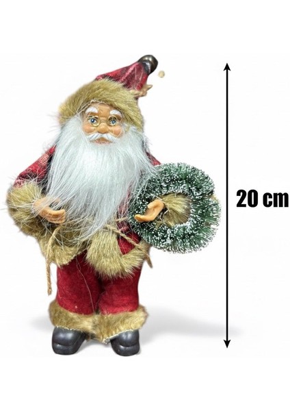 20 cm Lüks Noel Baba Figürü Süsü fiyatları