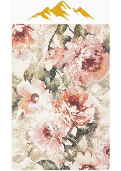 Modern Desenli Dijital Baskı Kaymaz Taban Halı H1118 modelleri