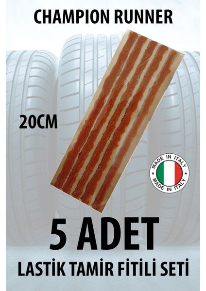 5 Adet Taşıt Lastik Tamir Fitili Lastik Onarım Için Fitil