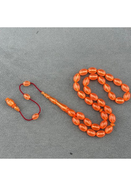 Turuncu Alman Sıkma Kehribar Tespih fiyatları