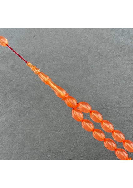 Turuncu Alman Sıkma Kehribar Tespih modelleri