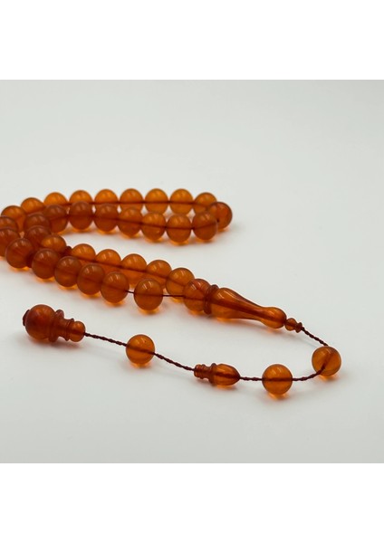 Bülbül Atölye Eski Alman Blok Malzemeden Sıkma Kehribar Tespih fiyatları