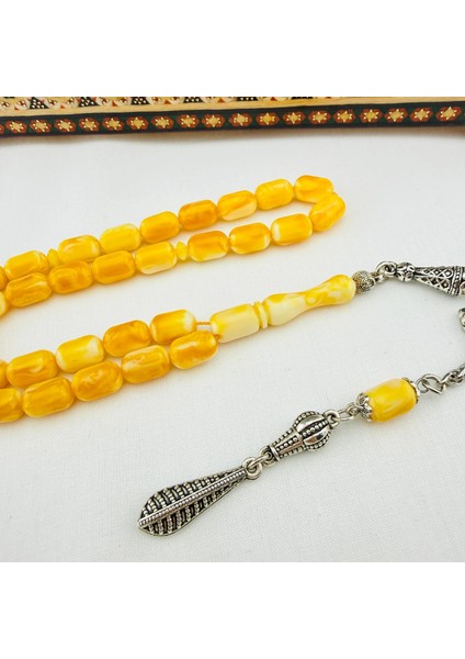 Beyrut Kehribarı | Sarının En Güzel Tonu, Gümüş Dizayn Püsküllü fiyatları