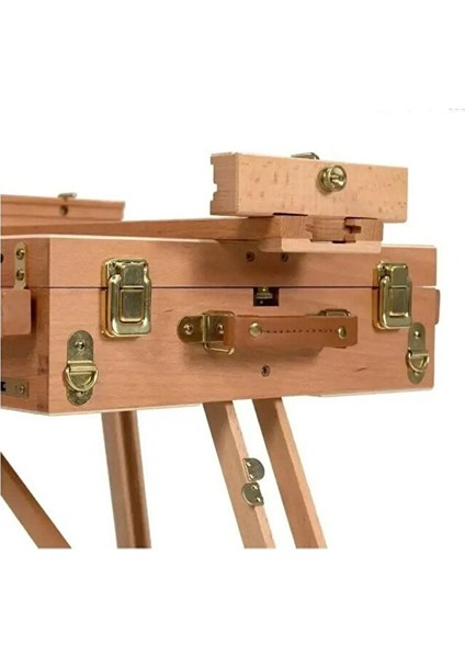 Kır Tipi Taşınabilir Ahşap Şövale Çekmeceli Portatif modelleri
