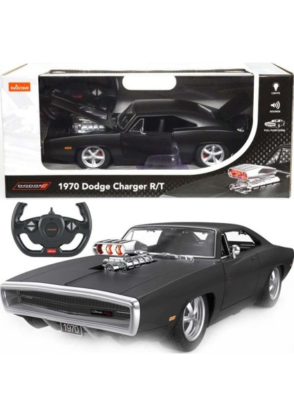 99010 1970 Dodge R/t Sesli ve Işıklı Uzaktan Kumandalı Araba -Nessiworld