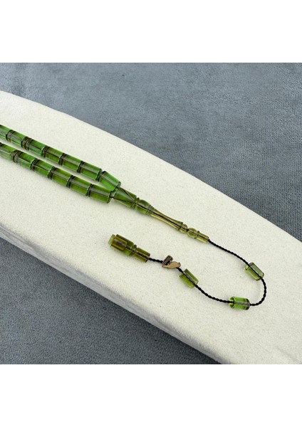 Yavuz Bülbül Eski Alman Antik Zar Sıkma Kehribar Tespih