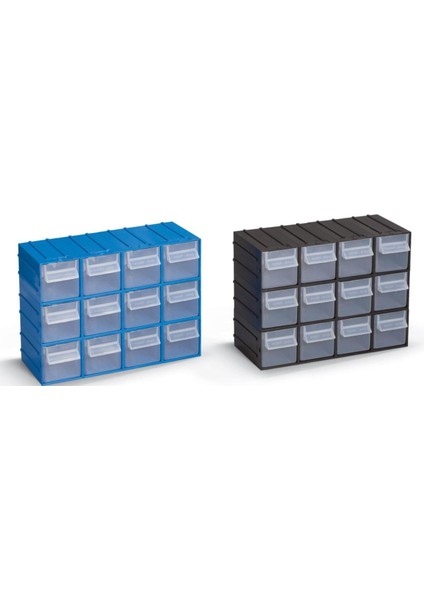 Portbag PH03 Hobby Çekmece Seti Mavi