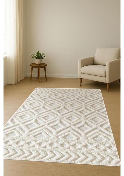 Modern Desenli Dijital Baskı Kaymaz Taban Halı H0206 fiyatları