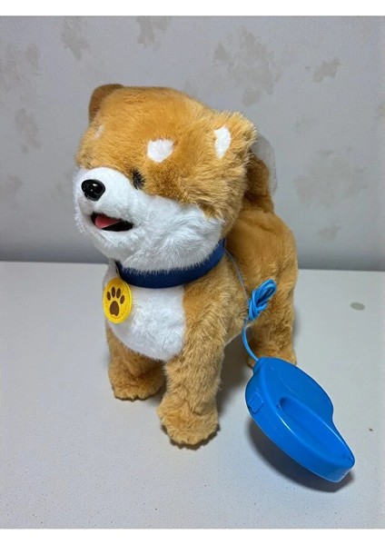 Uzaktan Kumandalı Sesli Müzikli Havlayan Yürüyen Ses Tekrar Etme Özellikli 30 cm Peluş Köpek indirimleri