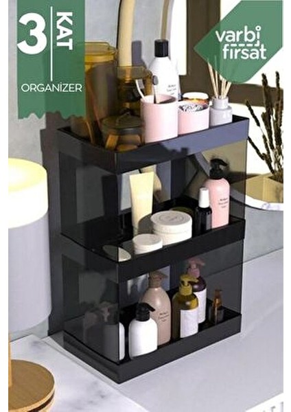 Makyaj, Takı ve Bakım Ürünleri Organizeri Rafı Standı Çok Amaçlı Düzenleyici Saklama Seti fiyatları