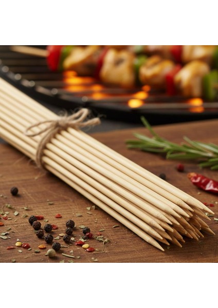Bambu Çöp Şiş 25 cm – 100’LÜ | Barbekü, Sunum, Parti ve Mutfak Kullanımı Için modelleri