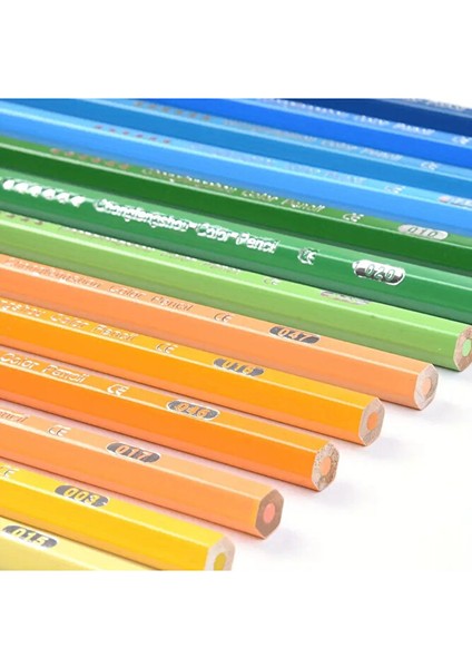 Profesyonel Color Pencil Artist Kuru Boya Kalem Seti 72 Renk Tüm Renkler Yumuşak Çekirdekli Çizim modelleri